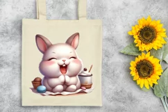 Easter Bunny Cookies, Clipart |T-shirt, Mug PNG Product Image 6
