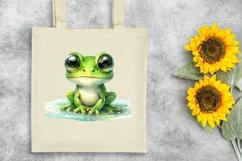 Baby Frog Valentines Love |T-shirt, Mug PNG Product Image 6