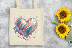 Heart Love Clipart |T-shirt, Mug, Tumbler Product Image 1