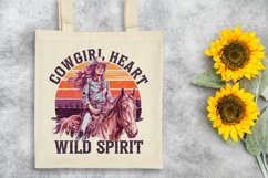 Cowgirl Heart Wild Spirit PNG Clipart |Tshirt Design Product Image 6