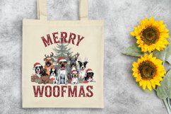 Merry Woofmas Clipart |Tshirt Design Product Image 8