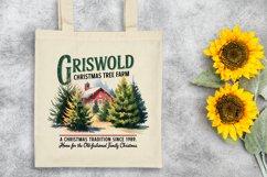 Griswold Tree Farm PNG Clipart |Tshirt Design Product Image 7