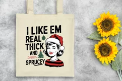 I like them real thick and sprucey Clipart PNG Product Image 8