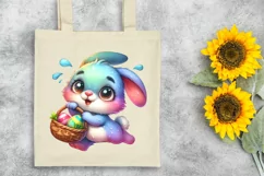 Easter Bunny Clipart |T-shirt, Mug PNG Product Image 7