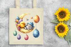 Easter Bunny Clipart |T-shirt, Mug PNG Product Image 7