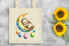 Easter Bunny Clipart |T-shirt, Mug PNG Product Image 6