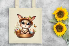 Easter Bunny with Glasses in a Boat Product Image 7