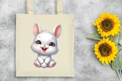 Bunny , Clipart |T-shirt, Mug PNG Product Image 7