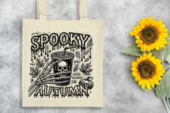 Halloween Spooky Watercolor Clipart PNG Product Image 7
