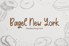 Bagel New York #HandwrittenScript #CuteHandwrittenFont #PlayfulFont #KidsDesign #CraftingFont #BrandingDesign #FontBundles #TypographyLove #SweetTypeface #ChildrensFont #SocialMediaDesign #DIYProjects #Invitations #GreetingCards 