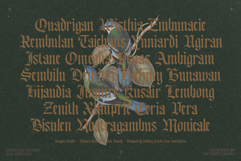 Bageshron Blackletter Font Family Product Image 9