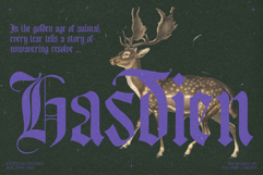 Bageshron Blackletter Font Family Product Image 14