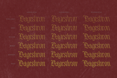 Bageshron Blackletter Font Family Product Image 2