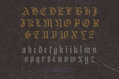 Bageshron Blackletter Font Family Product Image 19