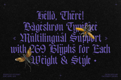Bageshron Blackletter Font Family Product Image 23