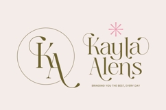 Bagvan Anstic Elegant Thin Serif Display Font Product Image 4