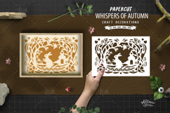 Whispers of Autumn Papercut Template Product Image 1