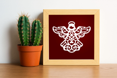 Christmas Angel Papercut SVG Product Image 2