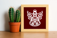 Christmas Angel Ornament SVG Product Image 2