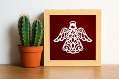 Christmas Angel Papercut SVG Product Image 2