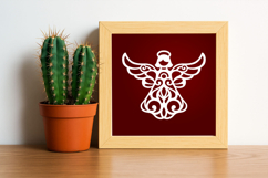 Christmas Angel Papercut SVG Product Image 2