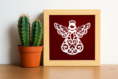 Christmas Angel Ornament SVG Product Image 2