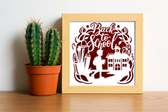 Back to School Paper Cut Design for Crafting Product Image 2