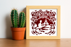 Back to School Paper Cut Design for Crafting Product Image 2