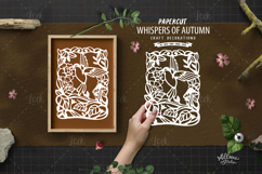 Whispers of Autumn Papercut Template Product Image 2