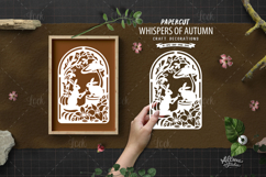 Whispers of Autumn Papercut Template Product Image 1