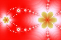 Floral mathematical artwork - fractal background Product Image 1
