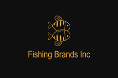 Minimalist Duo Fish Line Art Logo Product Image 1