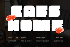 Bake &amp; Brew - Modern Bold Chunky Sans Product Image 10