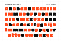 Bake &amp; Brew - Modern Bold Chunky Sans Product Image 2