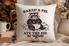 Funny Fall SVG Bundle | Snarky Raccoon Autumn PNG Designs Product Image 2