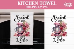 baked with lots of love sublimation