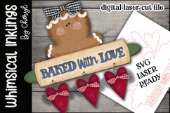 Sweet Gingerbread SVG Bundle For Laser Cutting Product Image 10