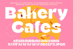 Bakery Cafes - Modern Sans Serif Product Image 1