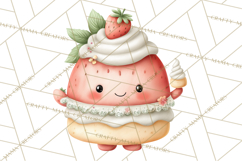 Sweet Treats Bakery Clipart PNG, Adorable Pastry Chefs Product Image 3