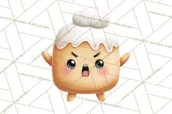 Sweet Treats Bakery Clipart PNG, Adorable Pastry Chefs Product Image 4