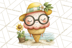 Sweet Treats Bakery Clipart PNG, Adorable Pastry Chefs Product Image 5
