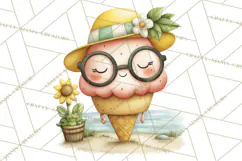 Sweet Treats Bakery Clipart PNG, Adorable Pastry Chefs Product Image 5