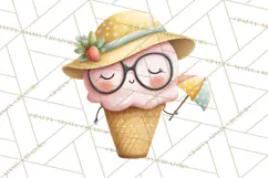 Sweet Treats Bakery Clipart PNG, Adorable Pastry Chefs Product Image 3