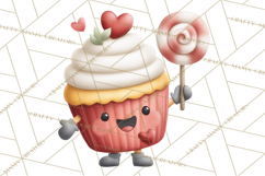 Sweet Treats Bakery Clipart PNG, Adorable Pastry Chefs Product Image 2