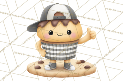 Sweet Treats Bakery Clipart PNG, Adorable Pastry Chefs Product Image 5