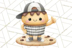 Sweet Treats Bakery Clipart PNG, Adorable Pastry Chefs Product Image 5