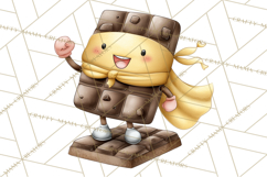 Sweet Treats Bakery Clipart PNG, Adorable Pastry Chefs Product Image 4
