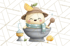Sweet Treats Bakery Clipart PNG, Adorable Pastry Chefs Product Image 3
