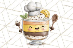 Sweet Treats Bakery Clipart PNG, Adorable Pastry Chefs Product Image 3