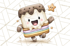 Sweet Treats Bakery Clipart PNG, Adorable Pastry Chefs Product Image 3